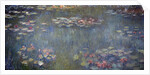 Waterlilies Pond, Green Reflection (Le Bassin aux nymphéas, reflets verts), 1920-1925 by Anonymous