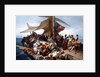 La barca dei comici:: the Carlo Goldonis journey from Rimini to Chioggia, ca 1855 by Anonymous