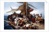La barca dei comici:: the Carlo Goldonis journey from Rimini to Chioggia, ca 1855 by Anonymous