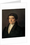 Portrait of the composer Gioachino Antonio Rossini, c. 1830 by Anonymous