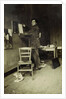 Amedeo Modigliani in his studio, c. 1915 by Anonymous