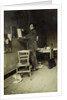 Amedeo Modigliani in his studio, c. 1915 by Anonymous