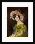 Portrait of Princess Zinaida Alexandrovna Volkonskaya née Belosselskaya-Belozerskaya, 1830 by Anonymous