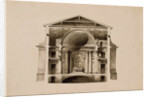 Project of the Maltese Chapel at the Vorontsov Palace in Saint Petersburg, 1798-1800 by Anonymous