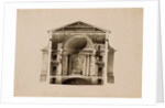 Project of the Maltese Chapel at the Vorontsov Palace in Saint Petersburg, 1798-1800 by Anonymous
