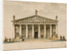 Project of the riding hall for the Imperial Horse Guards in Saint Petersburg, c1744 and 1817 by Anonymous