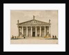 Project of the riding hall for the Imperial Horse Guards in Saint Petersburg, c1744 and 1817 by Anonymous