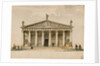 Project of the riding hall for the Imperial Horse Guards in Saint Petersburg, c1744 and 1817 by Anonymous
