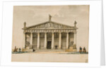 Project of the riding hall for the Imperial Horse Guards in Saint Petersburg, c1744 and 1817 by Anonymous