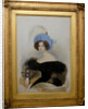 Portrait of Janette (Anna) Ivanovna Lopukhina, née Baroness von Wenckstern, 1833 by Anonymous
