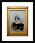 Portrait of Janette (Anna) Ivanovna Lopukhina, née Baroness von Wenckstern, 1833 by Anonymous