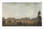 View of the Field of Mars and the Suvorov Monument in Saint Petersburg, 1807 by Anonymous