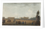 View of the Field of Mars and the Suvorov Monument in Saint Petersburg, 1807 by Anonymous