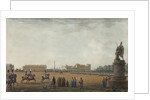View of the Field of Mars and the Suvorov Monument in Saint Petersburg, 1807 by Anonymous