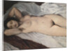 Nude lying , 1930 by Anonymous