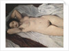 Nude lying , 1930 by Anonymous