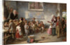 The new pupil, 1854 by Anonymous