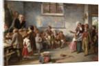The new pupil, 1854 by Anonymous