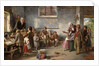 The new pupil, 1854 by Anonymous