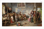The new pupil, 1854 by Anonymous