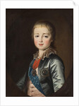 Portrait of Grand Duke Constantine Pavlovich of Russia, End 1780s by Anonymous