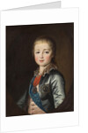 Portrait of Grand Duke Constantine Pavlovich of Russia, End 1780s by Anonymous