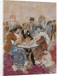 In a café, 1912 by Anonymous