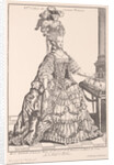 Queen Marie Antoinette of France in court dress, ca 1778 by Anonymous