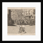 The true picture of the wind-trade on the Rue Quincampoix, Paris, ca 1720 by Anonymous