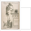 Illustration from De humani corporis fabrica by Andreas Vesalius, ca 1543 by Anonymous