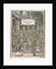 Title page from De humani corporis fabrica by Andreas Vesalius, ca 1543 by Anonymous