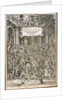 Title page from De humani corporis fabrica by Andreas Vesalius, ca 1543 by Anonymous