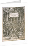 Title page from De humani corporis fabrica by Andreas Vesalius, ca 1543 by Anonymous