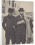 Pierre Bonnard (holding his Kodak box camera) with Ker-Xavier Roussel in Venice, 1899 by Pierre Bonnard