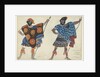 Costume design for the ballet Daphnis et Chloé by M. Ravel, 1913 by Anonymous