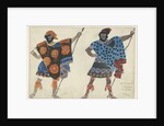Costume design for the ballet Daphnis et Chloé by M. Ravel, 1913 by Anonymous