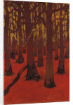 La Foret au sol rouge, 1891 by Anonymous
