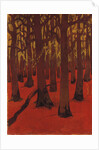 La Foret au sol rouge, 1891 by Anonymous