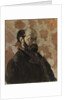 Self-Portrait (Portrait de lartiste au fond rose), c. 1875 by Anonymous
