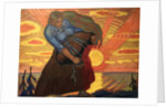 Linda Carrying a Rock, 1917 by Anonymous