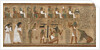 The Book of the Dead, Papyrus of Ani. The Hall of Judgment, ca 1250 BC by Anonymous