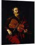 The blind Homer playing the Lira da Braccio, c. 1622 by Anonymous