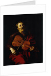 The blind Homer playing the Lira da Braccio, c. 1622 by Anonymous