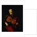 The blind Homer playing the Lira da Braccio, c. 1622 by Anonymous