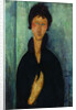 Woman with blue eyes Augen (Femme aux yeux bleus), c. 1918 by Anonymous