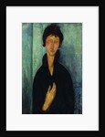 Woman with blue eyes Augen (Femme aux yeux bleus), c. 1918 by Anonymous