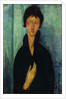 Woman with blue eyes Augen (Femme aux yeux bleus), c. 1918 by Anonymous