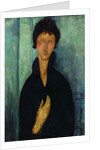 Woman with blue eyes Augen (Femme aux yeux bleus), c. 1918 by Anonymous