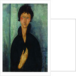 Woman with blue eyes Augen (Femme aux yeux bleus), c. 1918 by Anonymous