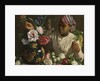 The negress with peonies, 1870 by Anonymous